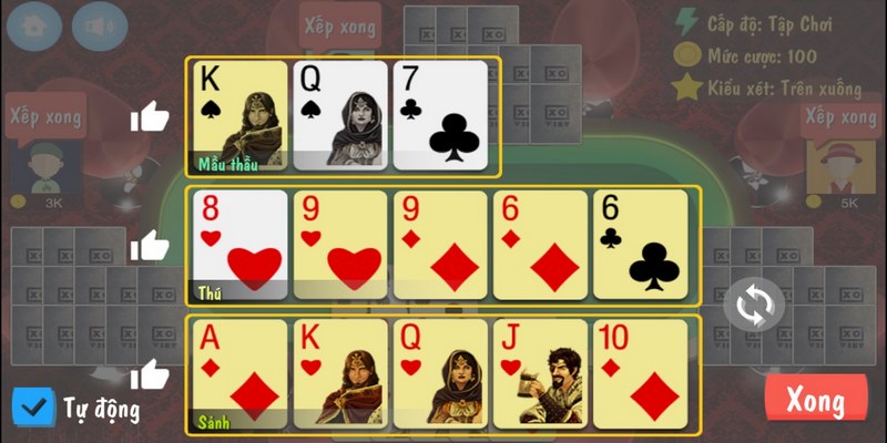 Thuật ngữ trong game Mậu Binh