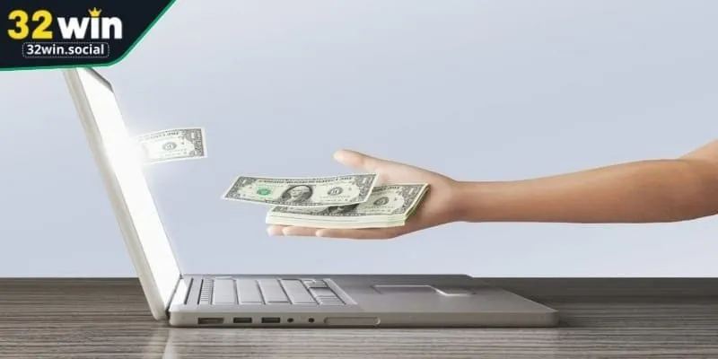 Rút tiền 32WIN chỉ vài bước nhận thưởng siêu tốc về tài khoản